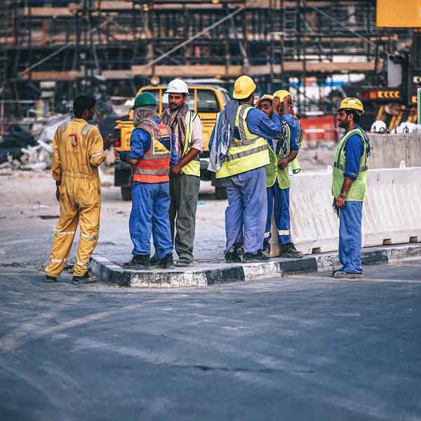 Image of construction work